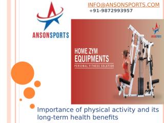 Ansonsports the ultimate fitness equipment store.pptx