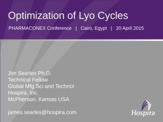Searles_ Lyo Cycle Optimization.pptx